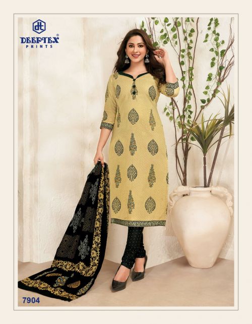 Miss India Vol 79 By Deeptex Cotton Dress Material Catalog